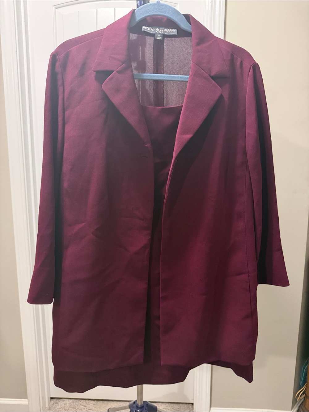 Women's Burgundy Suit